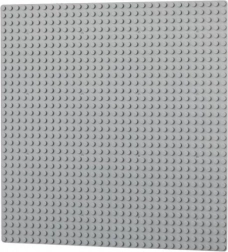 L-W Toys základová stavební deska 32×32 světle šedá
