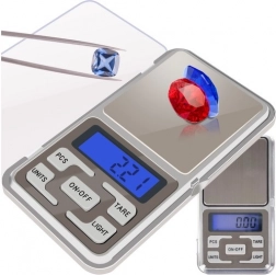 Kapesní digitální váha 200 g / 0,01 g s podsvíceným displejem