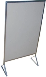 Zástěna za kamna NEFALIT se stojánkem 74 × 61 cm (750 °C)