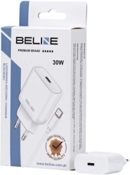 Síťová nabíječka 30W GaN USB‑C + kabel USB‑C – Bílá