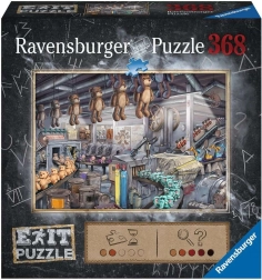 Ravensburger EXIT: Továrna na hračky – puzzle 368 dílků