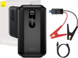 Startovací zdroj a powerbanka BASEUS Super Energy 10000 mAh, 1000 A (černý)