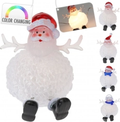 Vánoční stolní LED lampička na baterie 8,5 cm