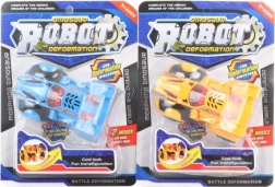 Skládací robot z formule na dinosaura