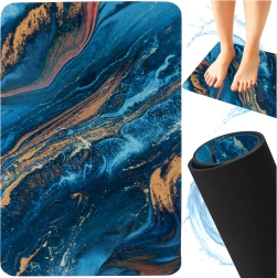 Protiskluzová rychleschnoucí koupelnová předložka Ruhhy 60 × 40 cm