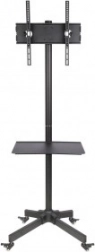 mobilní TV stojan s policí pro 23–55" (nosnost 25 kg)