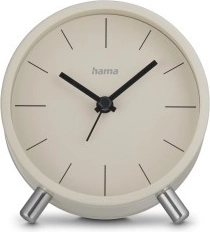 Budík Flores šedý