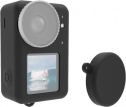 Silikonové pouzdro PULUZ pro DJI OSMO ACTION 3/4/5 PRO s krytkou objektivu – černé