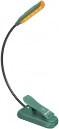 Bezdrátová lampička Glocusent mini s klipem, USB-C zelená