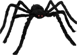 Ruhhy chlupatý halloweenský pavouk dekorace 50 cm - 1 kus