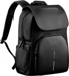 Městský batoh XD DESIGN Soft Daypack – černý, na 16'' notebook