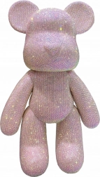 Sada 5D diamond painting – velká figurka medvídka 38 cm