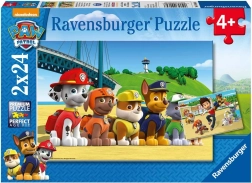 ravensburger puzzle paw patrol tým 2x24 dílků
