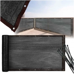 Balkónová clona LUARO 105x500 cm UV