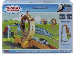 Thomas & Friends – epická smyčka: stavební dvůr motorická vláčkodráha 3,9 m