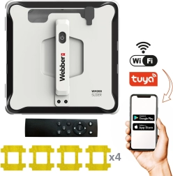 Robotický čistič oken Webber s aplikací a nádržkou