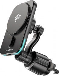 Bezdrátová auto nabíječka CHOETECH MagLeap Qi2 15 W