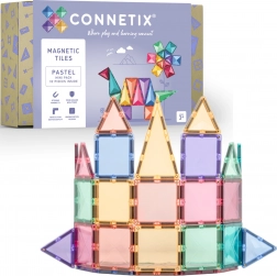 Connetix Pastel Mini Pack magnetické stavebnice 32 dílů