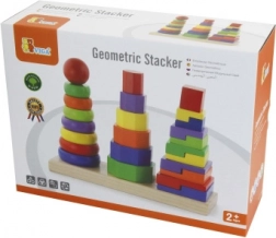 Dřevěná skládačka pyramida