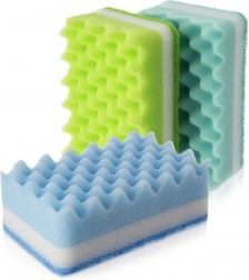 Kuchyňské houbičky na nádobí 3 ks