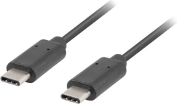 Kabel USB-C na USB-C 2.0, 1 m, černý