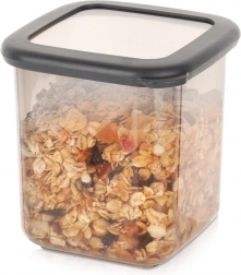 Plastový zásobník na sypké potraviny s víkem 800 ml