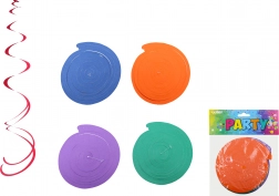 Dekorace závěsná spirála