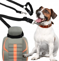 Smyčka do auta pro psa a kočku