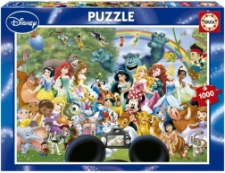 Educa puzzle Úžasný svět Disney II 1000 dílků