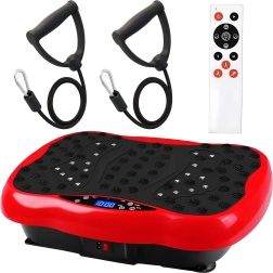 Vibrační platforma Vibro Slim červená