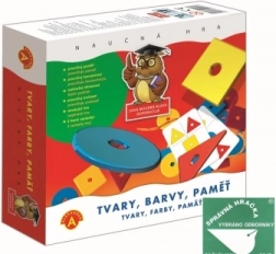 Dětská vzdělávací hra s tvary a barvami