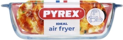 Pyrex čtvercová zapékací mísa z borosilikátového skla 1 l (20 × 17 × 6 cm)