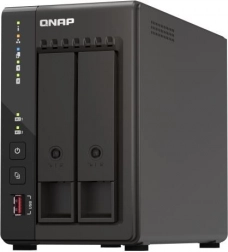 QNAP TS-253E (8 GB RAM) dvoudiskové NAS s Intel Celeron