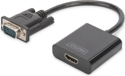 Konvertor VGA na HDMI s audio 1080p FHD