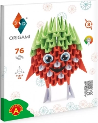 Alexander kreativní sada ORIGAMI 3D – jahoda