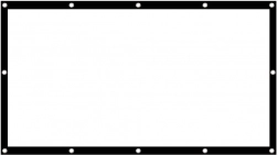 Ekran projekční 84 palců Maclean 186x100 cm s 25mm rámem