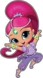 Nástěnná dekorace Shimmer & Shine – Shine malá
