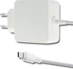 Nabíječka Qoltec 45W USB-C Bílá