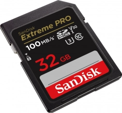 Paměťová karta SanDisk Extreme Pro SDHC 32 GB UHS-I U3 V30 100/90 MB/s