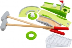 Dřevěný mini golf BIGJIGS TOYS pro děti