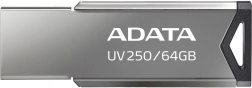 USB flash disk ADATA UV250 64GB kovový USB 2.0