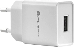 Síťová nabíječka EVERACTIVE 1× USB 1 A bílá