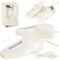 Elektrická sušička obuvi – bílá