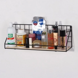 Nástěnná police 45 cm – černá