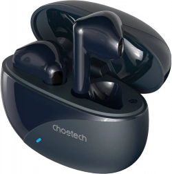 Bezdrátová TWS sluchátka Choetech BH‑T24 tmavě modrá
