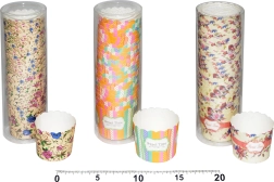 Pevné barevné cukrářské košíčky 5 cm, 25 ks