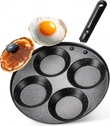 Granitová pánev na vejce se 4 otvory BASIC LINE 24 cm