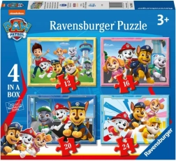 Ravensburger puzzle PAW Patrol 4v1 (12/16/20/24 dílků)
