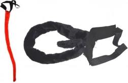 Čertovský ocas červený 80 cm