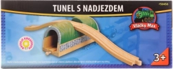 Maxim dřevěný tunel s nadjezdem